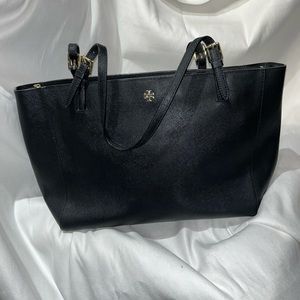 Tory Burch Tote Leather Black